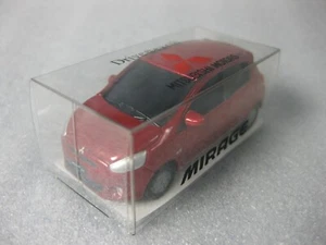 Mitsubishi Mirage Colt Red 2012 1:64 Diecast Pull Back Car Promo NIB - Picture 1 of 1
