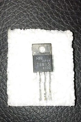 NEC JAPAN 78M15 15V VOLATGE REGULATOR 410G FERGUSON IC 00IC-015901-1IG - Image 1 of 4