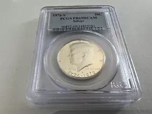 1976-S SILVER KENNEDY HALF DOLLAR PCGS PR69DCAM - Picture 1 of 4