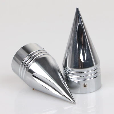 Front Axle Cap Nut Cover For Harley Road King Street Electra Glide Ultra Classic Foto 1 de 4