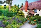 300-piece jigsaw puzzle Beautiful garden of the world Cottage afternoon (26x38cm