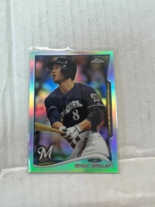 Ryan Braun 2014 Chrome Refractor Card #5 - Picture 1 of 1