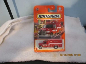 2024 MATCHBOX INTERNATIONAL TERRASTAR BOEING VIGILI DEL FUOCO AMBULANZA ROSSO 71/100 (B23) - Foto 1 di 5