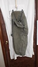 US Military  Green  Duffel bag  With Carry Strap  Clean No Holes Pre-owned