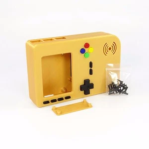 PiGRRL 2 GOLD GameBoy Case with Buttons & Screws for Raspberry Pi 2/3 Game Boy - Picture 1 of 8