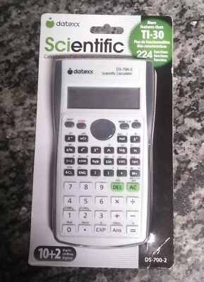 DATEXX DS-700-2 Scientific Calculator 224 Functions. NEW - Image 1 of 2