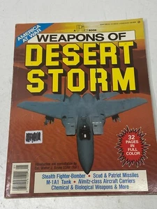 Weapons of Desert Storm 1991 Magazine PIL Book Vintage - Picture 1 of 5