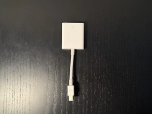 Genuine Apple Mini DisplayPort (Thunderbolt 2) to VGA Adapter A1307 - Picture 1 of 4