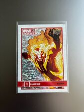 2021-22 Upper Deck Marvel Annual Sunfire Silver Sparkle Parallel #84