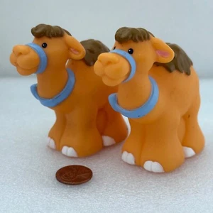 2001 Fisher-Price Little People Arche Noah Ersatzkamel 2er Set Kamele Rarität - Bild 1 von 12