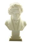 Genuine A.Giannelli Music Composer Alabaster Mini Bust Beethoven Made in Italy