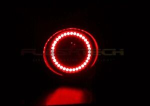 External LED Fog Light Halo Ring RGB Multi-Color Kit for Dodge Caliber 07-12