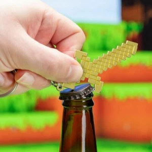 Llavero abrebotellas espada Minecraft - Imagen 1 de 4
