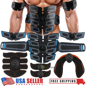 Power ABS Pro - EMS Abs Trainer Arms & Hips Muscle Stimulator Abdominal Training - Picture 1 of 130