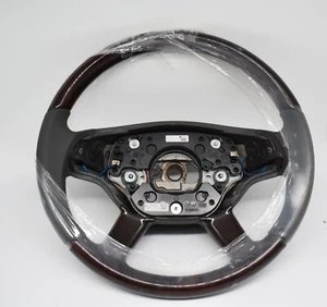 Original Mercedes Lenkrad Holzlenkrad a2214609903 Grau S Klasse w221 w216 CL - Picture 1 of 4