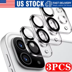 Protection Lentille Caméra pour iPhone 15 14 13 12 11 Pro Max Min Coque Verre Trempé - Photo 1 sur 7