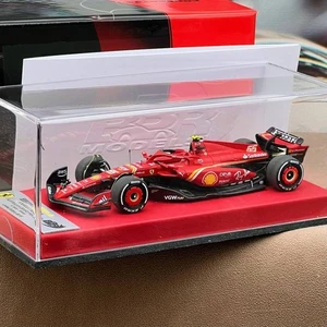 Bbr 1/43 Ferrari Sf-24 Australia Australian Gp 2024 ganador Sainz Minicar NUEVO F/S - Imagen 1 de 4