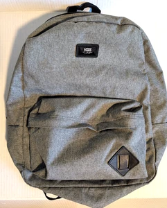 Mochila escolar Vans Off The Wall gris 1"2 x 16" x 5" - Como nueva - Imagen 1 de 6