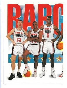SkyBox Team 1991-92 EE. UU. #544 - Chris Mullin, Charles Barkley y David Robinson - Imagen 1 de 2