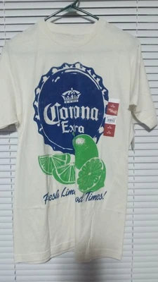 Camiseta Corona 100% Algodón Fresco Lima Buenos Tiempos Mediana NUEVA Foto 1 de 4