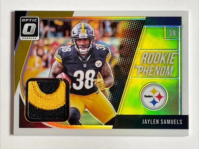 2018 Panini Donruss Optic Jaylen Samuels RC! Horizontal Prime Rookie Phenom /50 - Image 1 of 4