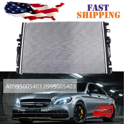 New Radiator Front A0995005403 For Mercedes-Benz AMG GT 2015-2022 2023 - Image 1 of 4