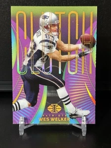 2024 Panini Illusions Clutch Purple /50 Wes Welker #16 - Picture 1 of 2