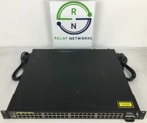 Brocade ICX7450-48P-STK-E 48-port 1 GbE switch PoE+ ICX7450-PREM-LIC-SW - Picture 1 of 10