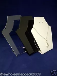 Jewellery Necklace Earring Stand in Clear White or Black Acrylic Plastic Perspex - Picture 1 of 6