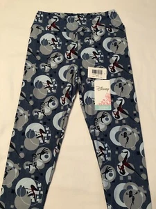 Disney Lularoe OS leggings Villains/Heroes prints. One Size 2-10 Unicorn Leg NWT - Picture 1 of 4