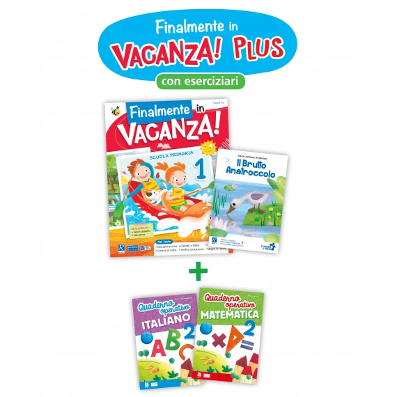 Finalmente in Vacanza! Plus 1 con Eserciziari di Franca Re (Copertina Flessibile, 2021)