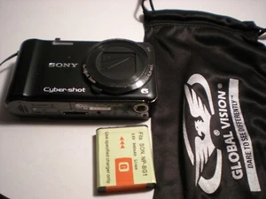 Sony Cyber-Shot DSC-HX5V 10.2MP 10x GPS Digital Camera Black - Picture 1 of 16