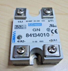 Crydom Crouzet GN 84134010 Solid State Relay 25 Amp