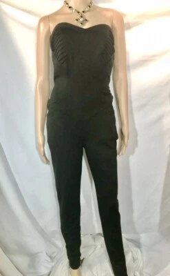 Mono/mameluco ARDEN B SEXY negro sin tirantes ¡TIENE BOLSILLOS! 🙌🏻Nuevo con etiquetas Talla pequeña Foto 1 de 4