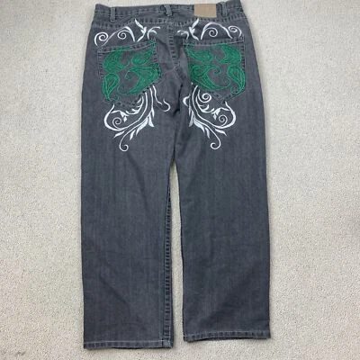 Vintage Red Ape Authentic Jeans Men's Size 38x30 Gray Y2K - Image 1 of 4