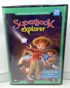 Superbook Explorer Baptized! and Jesus--Friend of Sinners DVD Volume 28 NEW - Picture 1 of 5