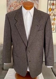 NEU Yves Saint Laurent Herren braun 2 Btn Kaschmirmischung Blazer Gr. 44 R - Bild 1 von 9