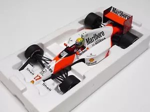MINICHAMPS 1:18 McLAREN HONDA MP4/5B A. SENNA WORLD CHAMPION 1990 "Marlboro" - Picture 1 of 13