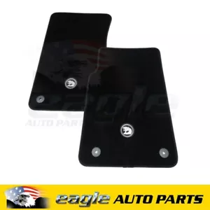 Holden HSV VE Maloo Ute Floor Mats Front Pair Genuine Onyx # B06-120501NY - Picture 1 of 2