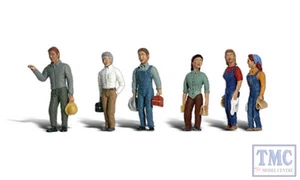 A2188 Woodland Scenics N Gauge 2nd Shift Workers - Picture 1 of 1