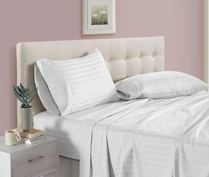4 Piece Premium Sheet Set Cotton Full, 100% Egyptian Cotton, 400 Thread Count, 1 - Picture 1 of 8