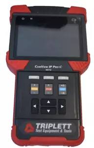 Probador de cámara de seguridad analógica y IP triplett CamView IP Pro (8070) PROBADO - Imagen 1 de 4