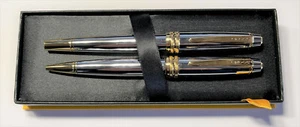 Cross Bailey Medalist Ballpoint and Roller Ball Pen Set (AT0452+0455-6) - Picture 1 of 7