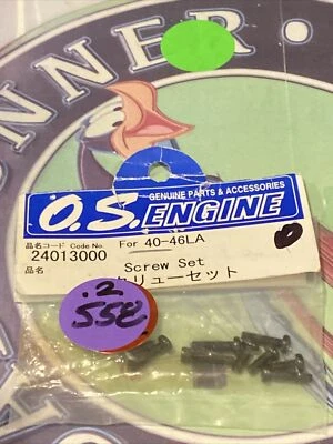 OS 24013000 Screw Set .40 LA (8) Orignal NewOldStock IS Shipped - Image 1 of 2
