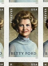 Betty Ford,  USPS Forever Stamps, Full Sheet of 20, MNH
