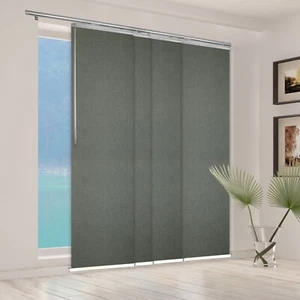 Panel Track Sliding Vertical Blinds 36-153"W (3-7 Panels) - Vivienne - Picture 1 of 45
