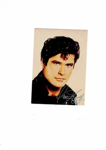 David Hasselhoff - Autogrammkarte ,signatur aufgedruckt, Topzustand, - Bild 1 von 1