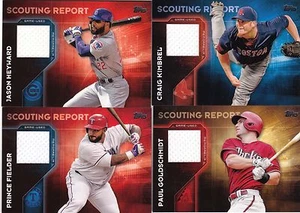 2016 Topps Serie 2 Scouting Report Relic Prince Fielder #PF Rangers - Bild 1 von 1