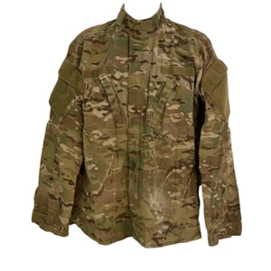 Camo Army Military Jacket. Size Medium Long. - Picture 1 of 7