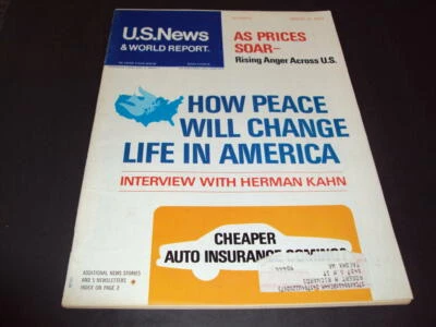 US News World Report Mar 12 1973 Interview with Herman Kahn      ID:37757 - Image 1 of 3